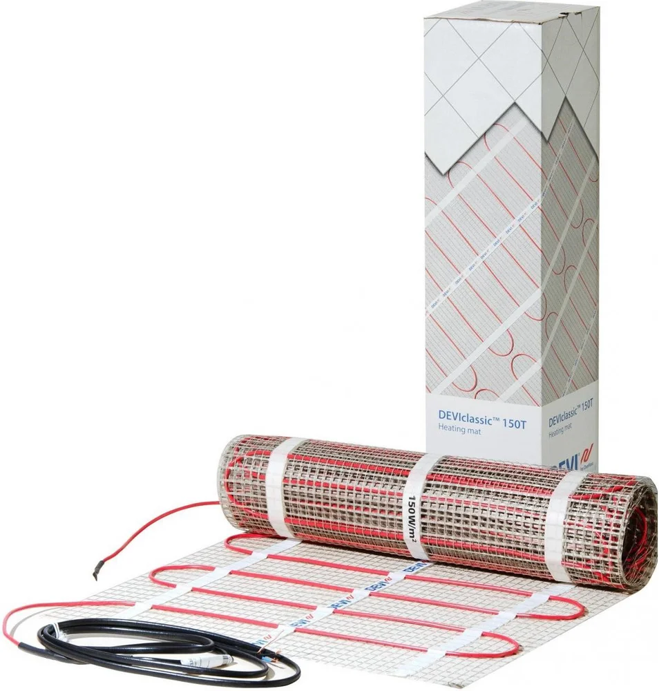 Теплый пол Devi DEVIclassic 150T 0,5x10 м 5м2 от магазина ЛесКонПром.ру