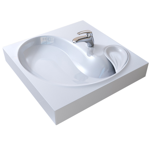 Раковина RAVAL Buta 60х60 см на стиральную машину от магазина ЛесКонПром.ру