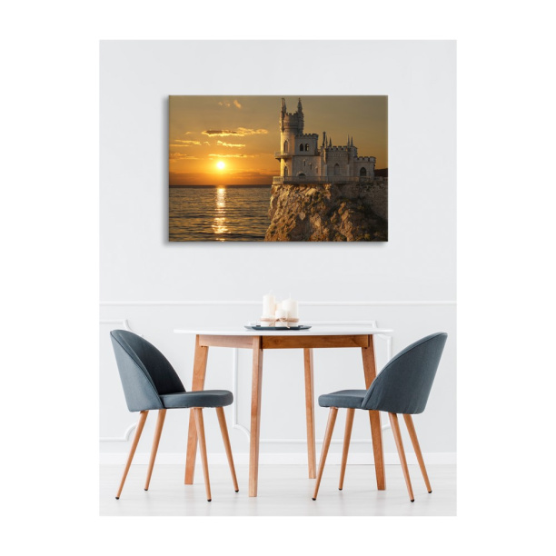 Канвас Ласточкино гнездо 60х90 см от магазина ЛесКонПром.ру