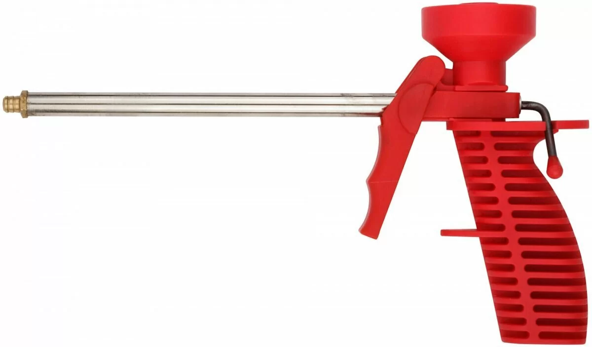 Пистолет для монтажной пены FIT пластиковый корпус от магазина ЛесКонПром.ру