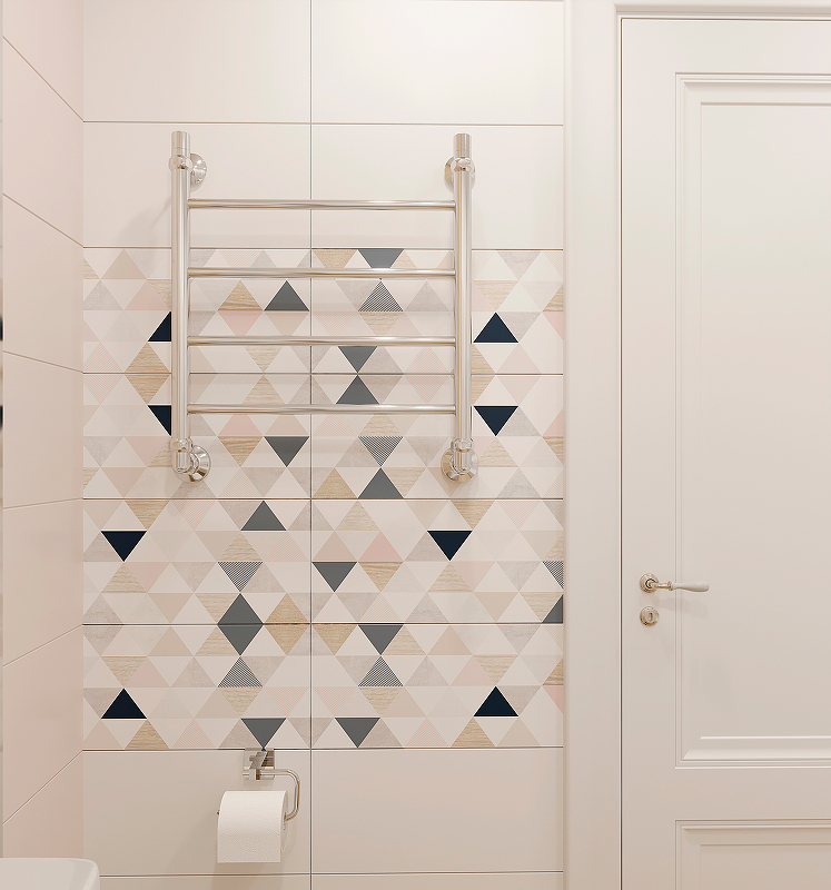 Водяной полотенцесушитель EWRIKA Сафо P 60х50 Хром от магазина ЛесКонПром.ру