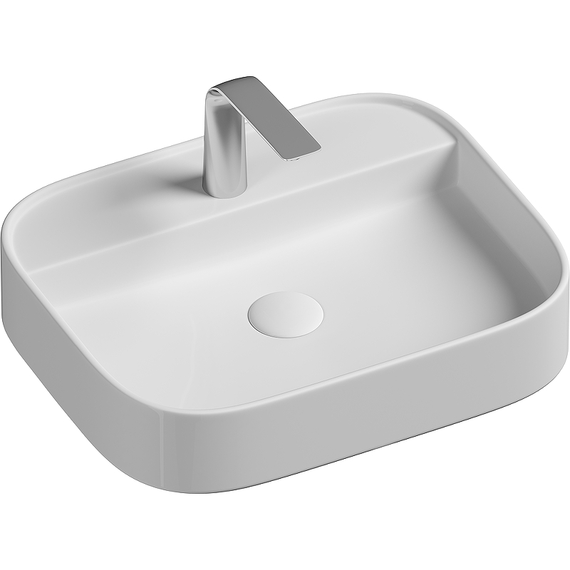 Раковина Ceramica Nova Element 55 CN6034 Белая от магазина ЛесКонПром.ру