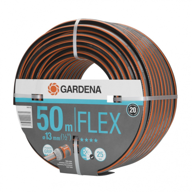 Садовый шланг Gardena Flex 1/2" 50 м от магазина ЛесКонПром.ру