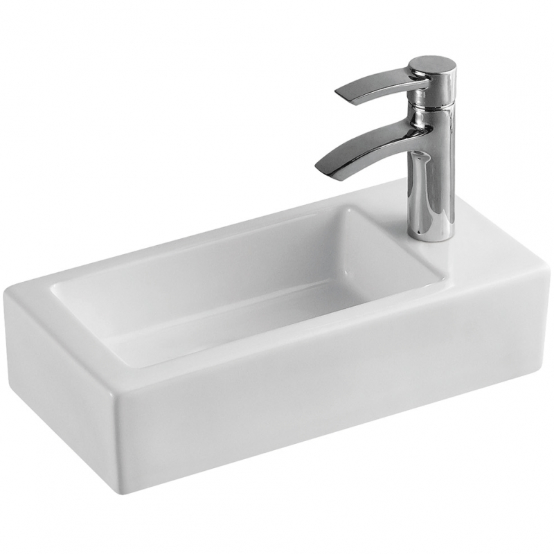 Раковина WeltWasser Aisbach 5092 R 37 10000003873 Белый глянец от магазина ЛесКонПром.ру