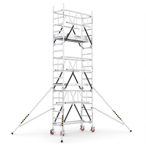 Вышка-тура алюминиевая CAGSAN  ProTUBE 60Х180, рабочая высота 6м40см(SN440_(180) от магазина ЛесКонПром.ру