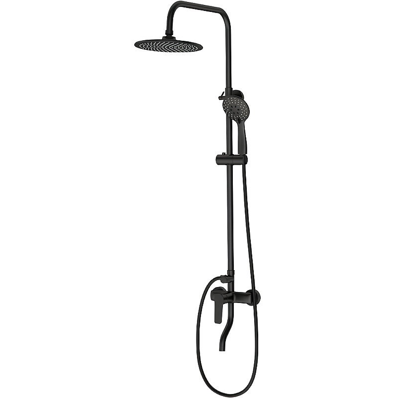 Душевая система Laguraty 17060B Черный от магазина ЛесКонПром.ру