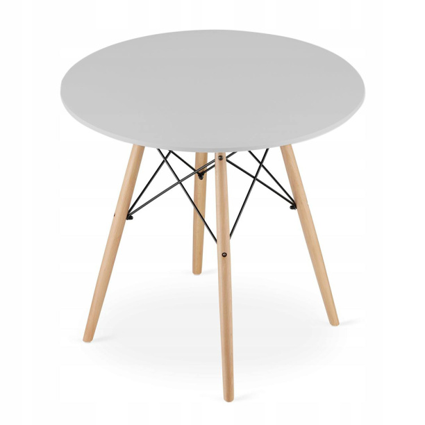 Стол кухонный KITRO d80 см серый от магазина ЛесКонПром.ру