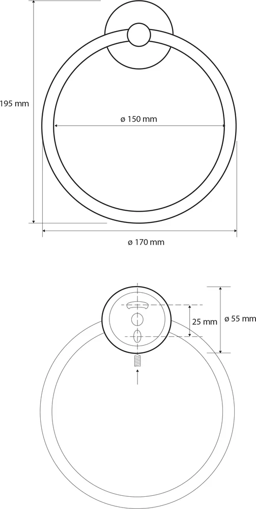 Полотенцедержатель Bemeta White 104104064 от магазина ЛесКонПром.ру