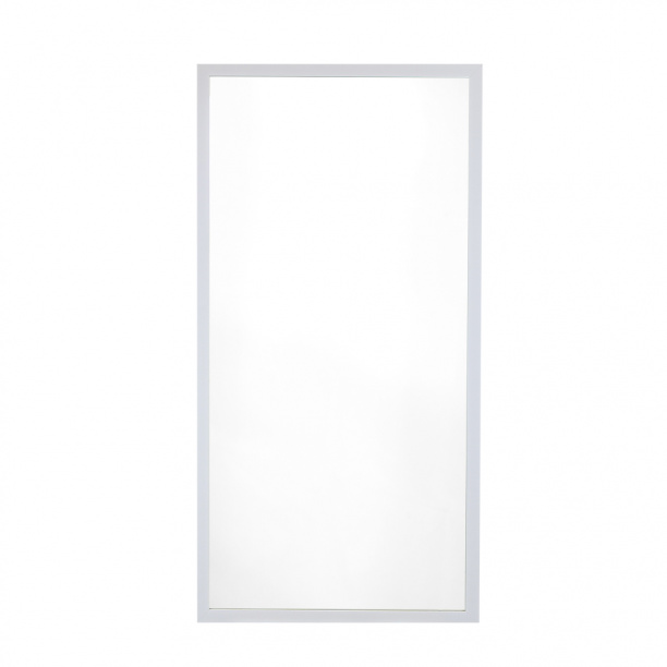 Зеркало в раме 60х120 см белое от магазина ЛесКонПром.ру