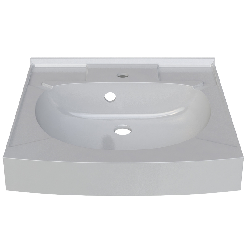 Раковина Altasan Kompakt 50x50 UPP50s на стиральную машину Белая от магазина ЛесКонПром.ру