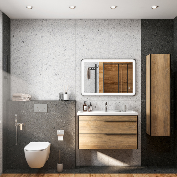 Гигиенический душ LeMark Plus Grace встраиваемый хром от магазина ЛесКонПром.ру