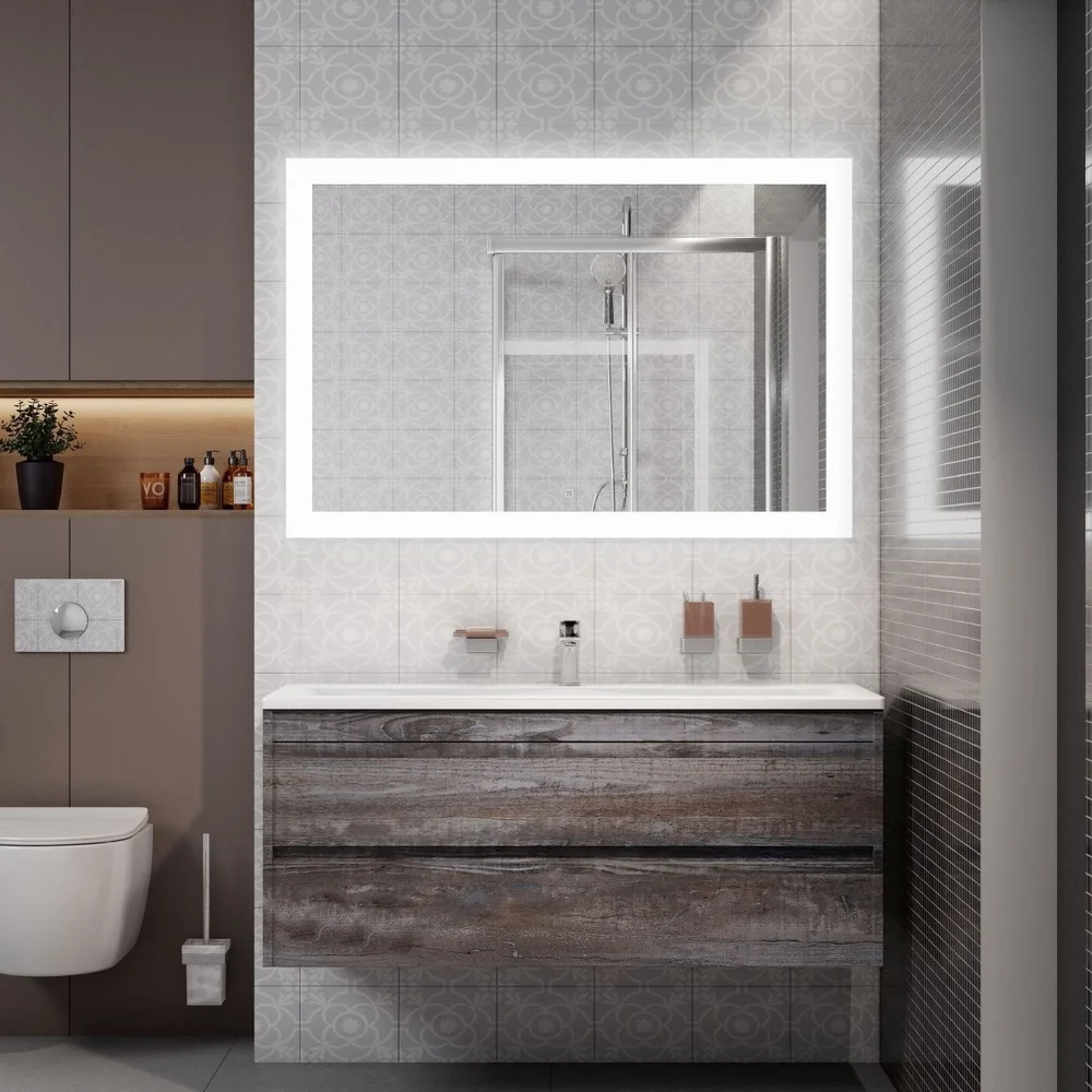 Зеркало Art&Max Soli 120х70 с подсветкой от магазина ЛесКонПром.ру