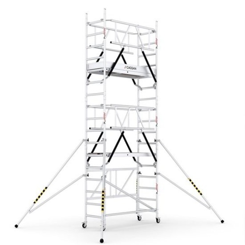 Вышка-тура алюминиевая CAGSAN  ProTUBE 60Х180, рабочая высота 5м90см(FN390_(180) от магазина ЛесКонПром.ру