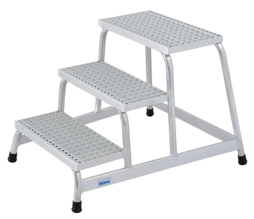 Монтажная подставка с решетчатыми ступенями STABILO 3 ступени KRAUSE арт.805331 от магазина ЛесКонПром.ру