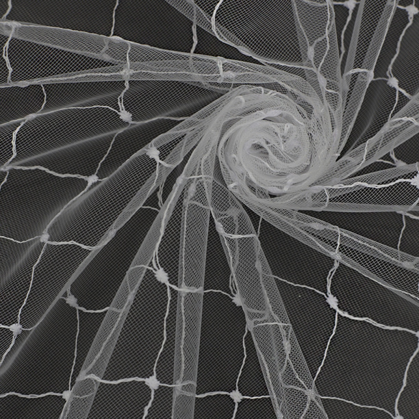 Штора-тюль 8750 300х270 см белый от магазина ЛесКонПром.ру