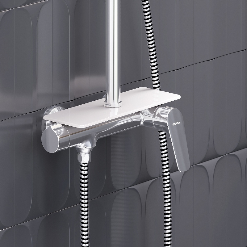 Душевая система Damixa Jupiter 977780000 Хром от магазина ЛесКонПром.ру