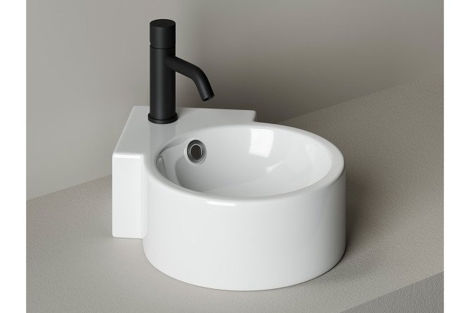 Умывальник подвесной угловой CERAMICA NOVA Element 80551292 от магазина ЛесКонПром.ру