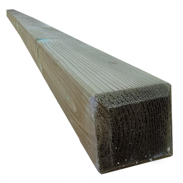 Столб деревянный KDI 250х7х7 см Lavrussia от магазина ЛесКонПром.ру