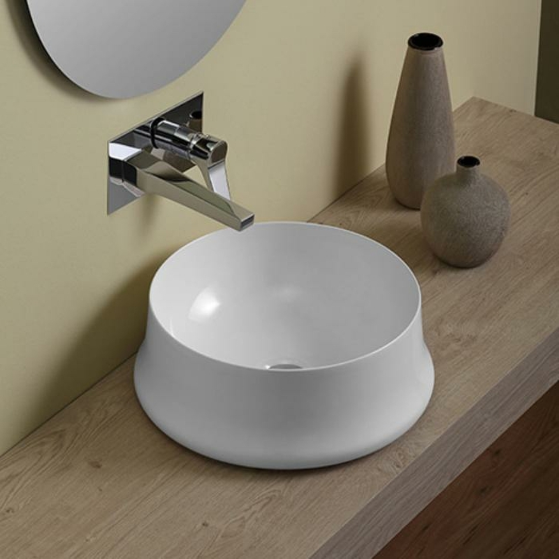 Раковина-чаша Simas Sharp 42 SH02bi*0 Белая от магазина ЛесКонПром.ру