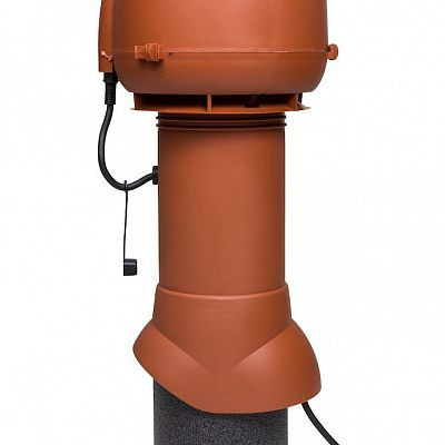 Вентилятор Vilpe E120P/125/500, цвет кирпичный от магазина ЛесКонПром.ру