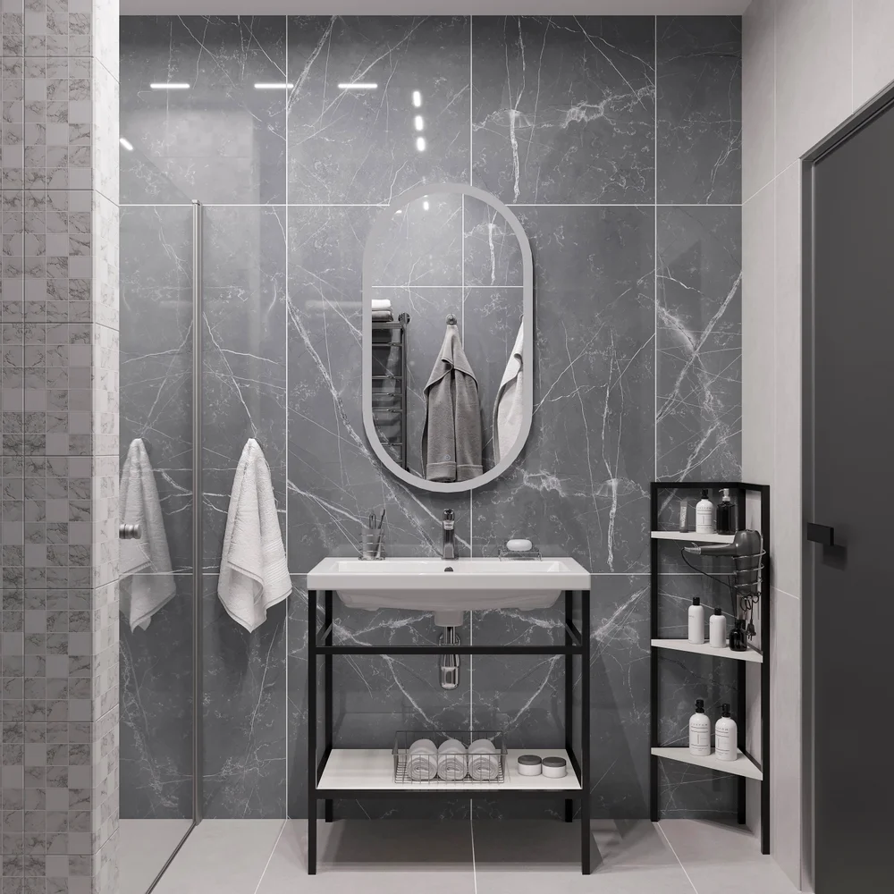 Зеркало DIWO Переславль 55 с подсветкой от магазина ЛесКонПром.ру