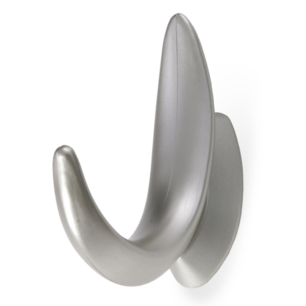 Крючок мебельный K-005 010 никель от магазина ЛесКонПром.ру