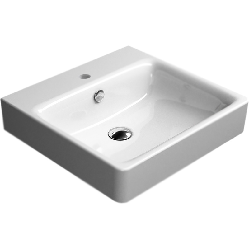 Раковина GSI Sand 50 9085111 белая от магазина ЛесКонПром.ру