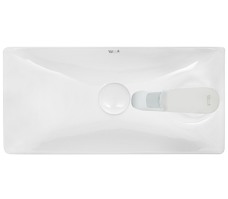 Раковина WeltWasser Aisbach 5112 44 10000004593 Белый глянец от магазина ЛесКонПром.ру