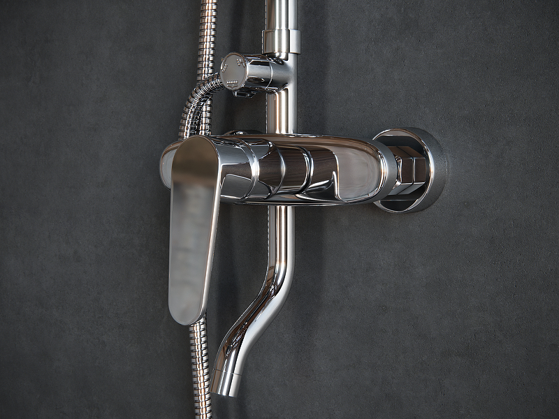 Душевая система Laguraty 17059 Хром от магазина ЛесКонПром.ру