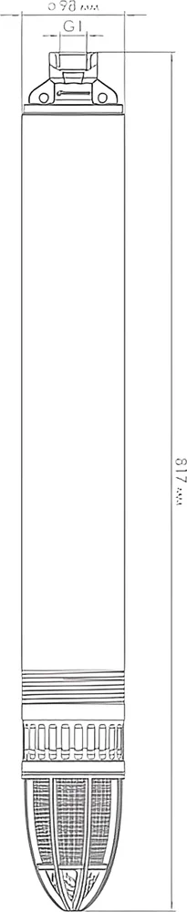 Погружной насос Джилекс Водомет 40/75 скважинный от магазина ЛесКонПром.ру