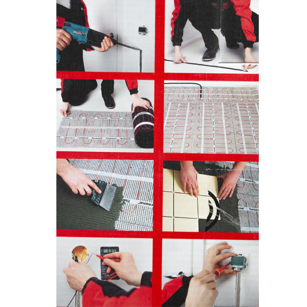 Мат нагревательный Thermo 12 м2 1560 Вт от магазина ЛесКонПром.ру