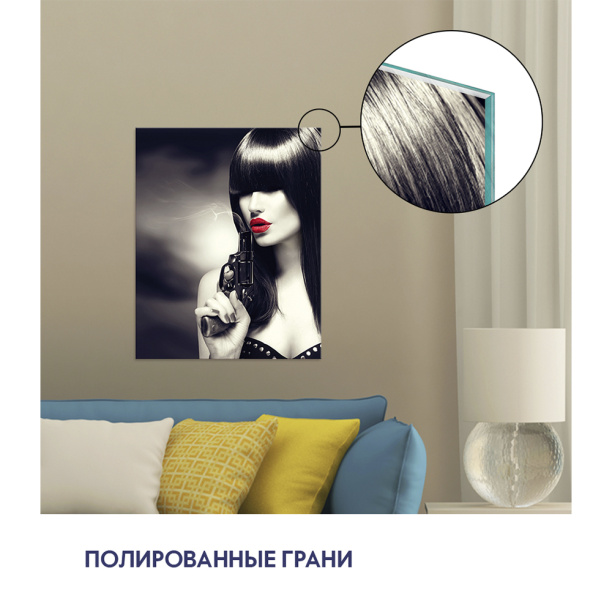 Декопанно 40х50 см Девушка DP-16 от магазина ЛесКонПром.ру