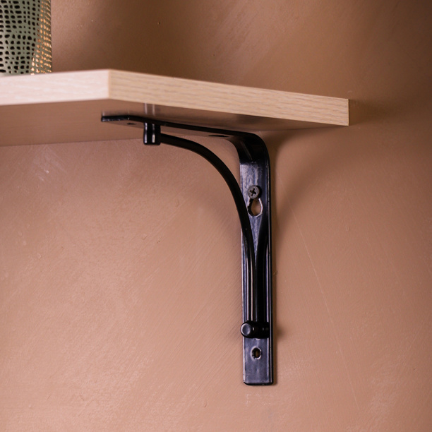 Кронштейн Арочный 150х150 мм черный от магазина ЛесКонПром.ру