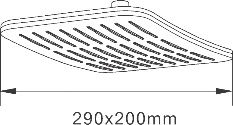 Верхний душ Orange S10TS от магазина ЛесКонПром.ру