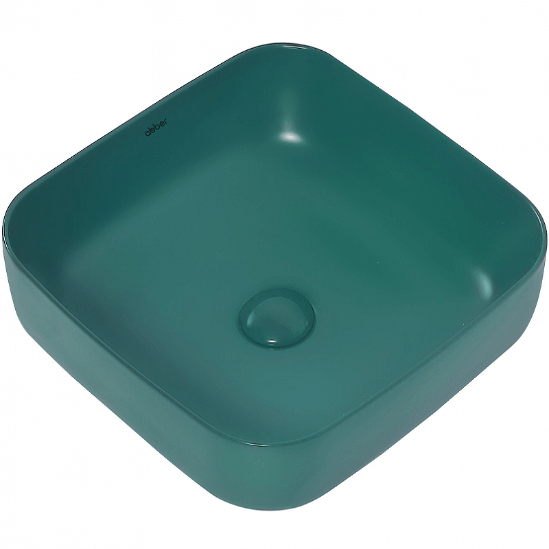 Раковина-чаша Abber Rechteck 39 AC2211MBG Темно-зеленая матовая от магазина ЛесКонПром.ру