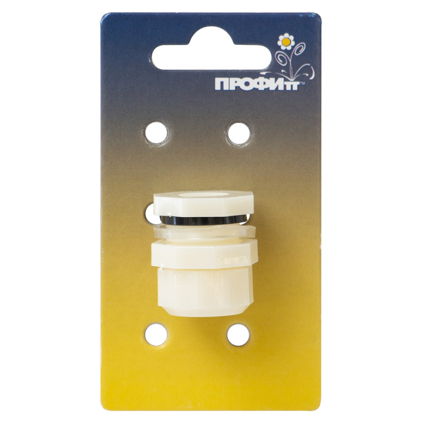 Врезка в бочку ВР 1/2" пластик от магазина ЛесКонПром.ру