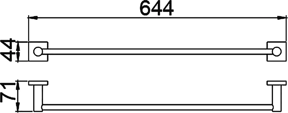 Полотенцедержатель Timo Selene 12053/03 от магазина ЛесКонПром.ру