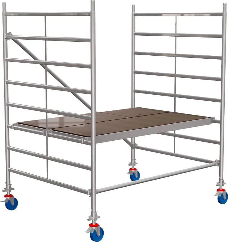 Алюминиевая Вышка-тура KRAUSE STABILO серия 50 2,0х1,5 м РВ 3 м (Арт.735201) от магазина ЛесКонПром.ру