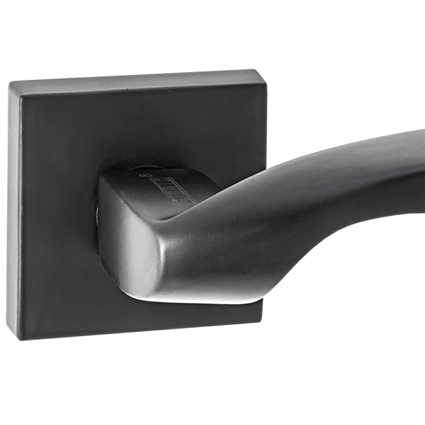 Дверные ручки PUERTO 538-03 черные от магазина ЛесКонПром.ру