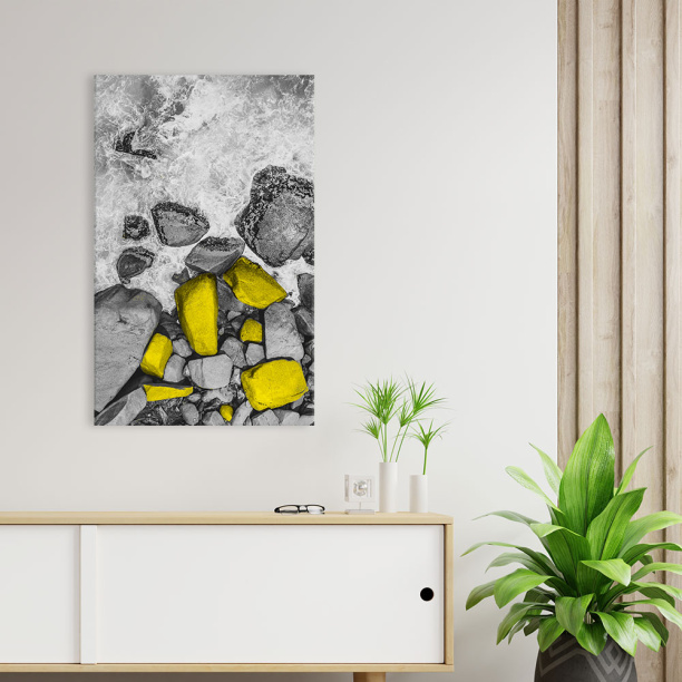 Канвас 70х110 см Камни от магазина ЛесКонПром.ру