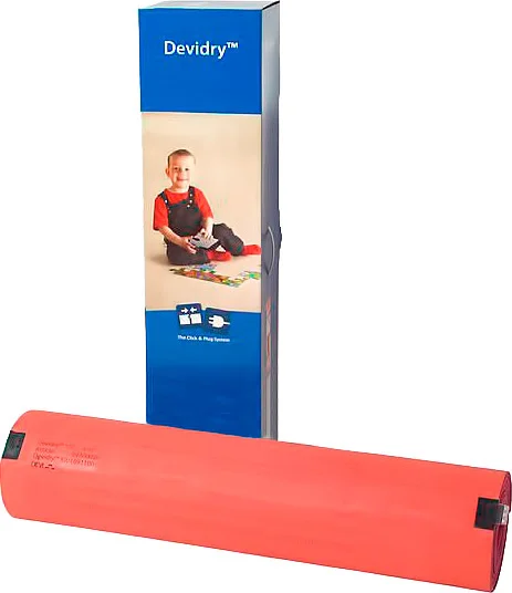 Теплый пол Devi Devidry 100 1х5 м от магазина ЛесКонПром.ру