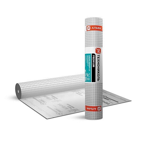 Пленка пароизоляционная ТЕХНОНИКОЛЬ Альфа Барьер 4.0, 1,5х50 м от магазина ЛесКонПром.ру