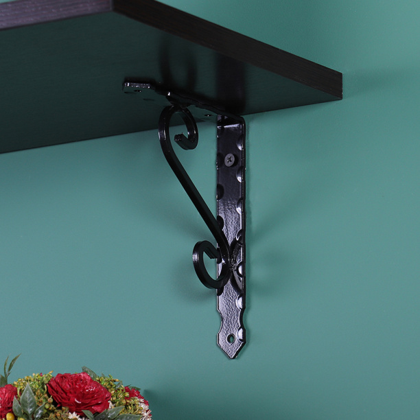 Кронштейн Прованс 115х150 черный от магазина ЛесКонПром.ру