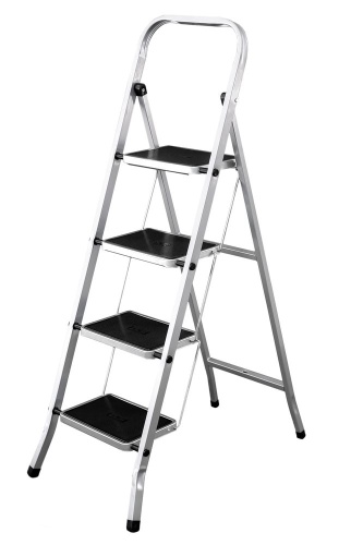 Стремянка  стальная  с широкими PERILLA CLASS PLUS  4 ступени (арт.123304) от магазина ЛесКонПром.ру