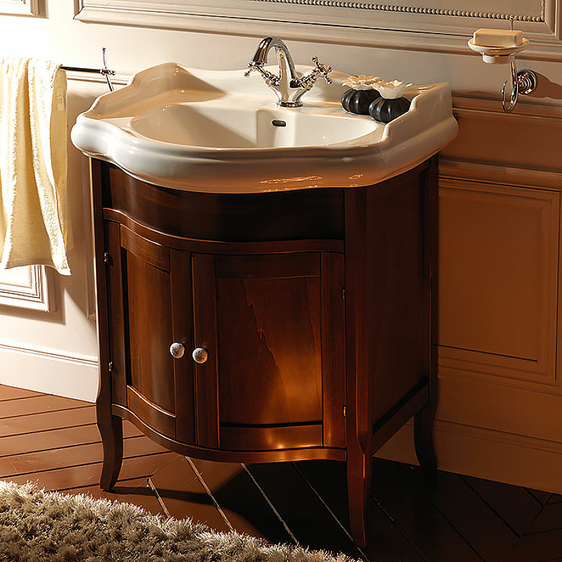 Раковина Kerasan Retro 69 104601*1 Белая от магазина ЛесКонПром.ру