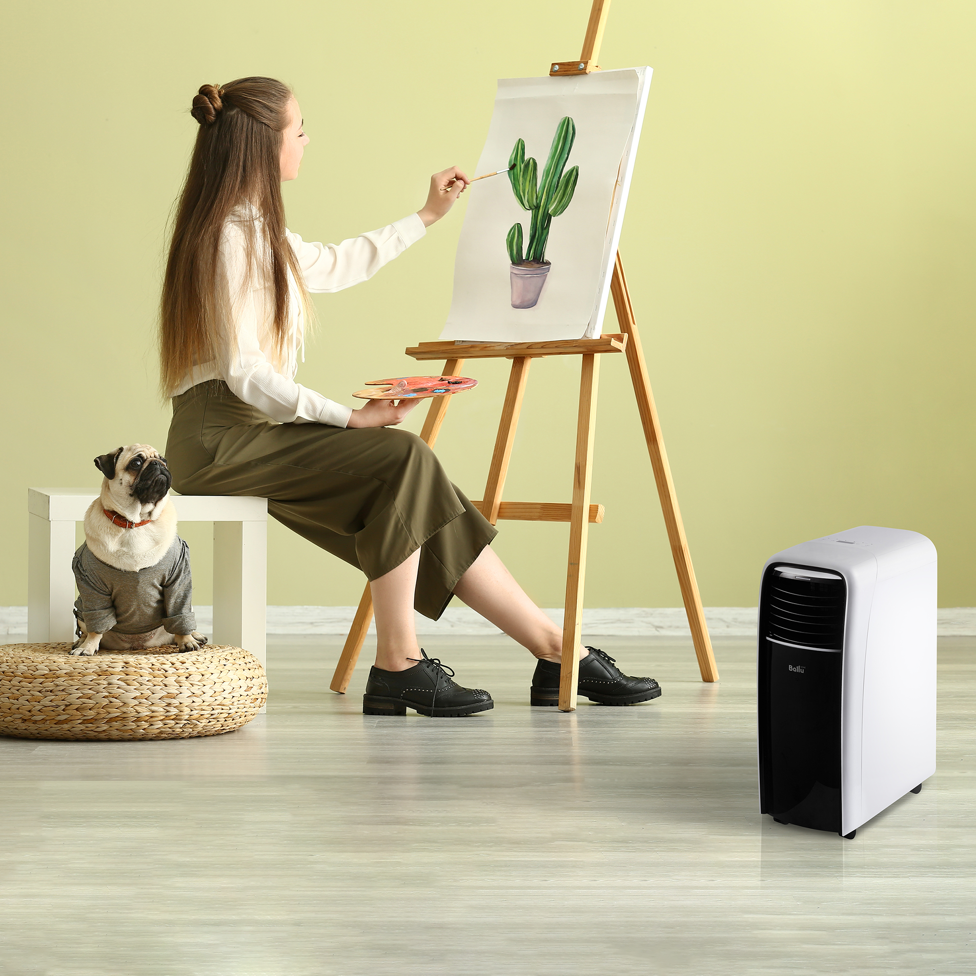 Мобильный кондиционер Ballu ВРАС-12 CD от магазина ЛесКонПром.ру