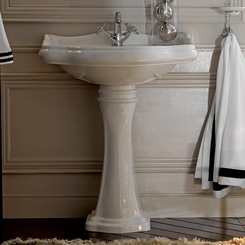 Раковина Kerasan Retro 73 104701*1 Белая от магазина ЛесКонПром.ру