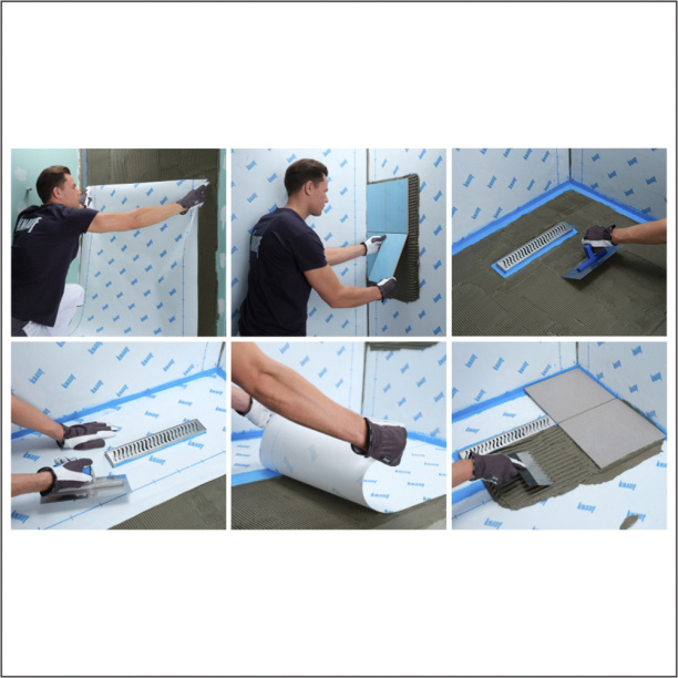 Гидроизоляционное полотно КНАУФ-Мембрана 1х10 м от магазина ЛесКонПром.ру