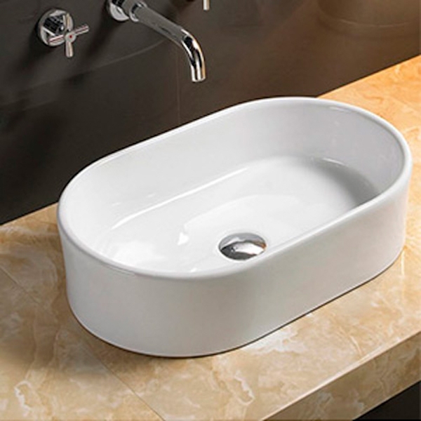 Раковина Melana 55 MLN-852 Белая от магазина ЛесКонПром.ру