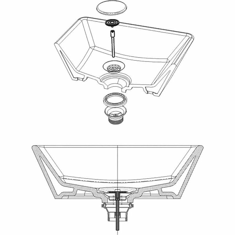 Сифон для раковины Serel TP08 Белый от магазина ЛесКонПром.ру